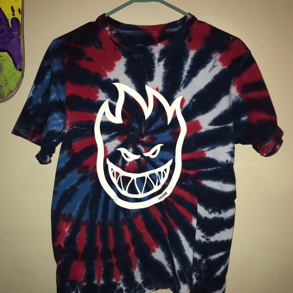 Spitfire Tie-dye graphic Tee